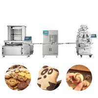 Machine à fabriquer des biscuits à double couleur automatique durable à grande vitesse pour l'industrie alimentaire en Chine