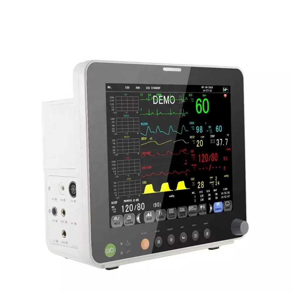 ZETOP MEDICAL 12 дюймов TFT оборудование Vet кардиомонитор ZT-PM-12S