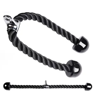 <span class=keywords><strong>Corda</strong></span> per <span class=keywords><strong>Tricipiti</strong></span> in Nylon con Doppia Impugnatura per Allenamento di Forza e Bodybuilding - Product Image 1