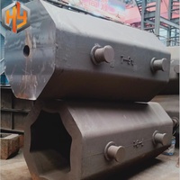 Composant moulé sur mesure pour l'industrie de la fabrication d'ingots, traitement professionnel en fonderie, moule métallurgique de grande taille pour lingots