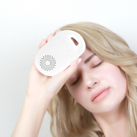 Appareil portable d'aide au sommeil avec 26 berceuses apaisantes, vibrations manuelles, bruit blanc et veilleuse chaude pour bébés et adultes, idéal pour la chambre à coucher