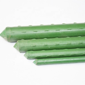 Sturdy plastic coated Plant pole garden sticks for Agricultural Greenhouses