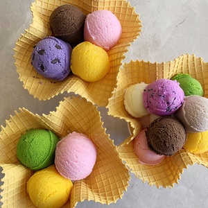 ขนมปลอม แพนเค้ก เค้ก ไอศกรีม ช้อน ขนมหวาน ของว่าง ขนมเค้กผลไม้ทรงกลมสไตล์ยุโรป ของตกแต่งคริสต์มาส - Product Image 3
