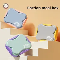 Boîte à bento en plastique de qualité alimentaire Boîte à lunch pour micro-ondes Compartiments scellés Chauffant frais pour les employés de bureau