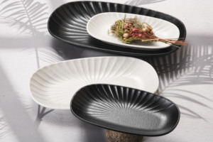Plato Ovalado de Melamina para Servir <span class=keywords><strong>Sushi</strong></span> y <span class=keywords><strong>Soba</strong></span>, Estilo Japonés, Resistente y Ligero, para Uso en el Hogar o en Restaurantes - Product Image 3