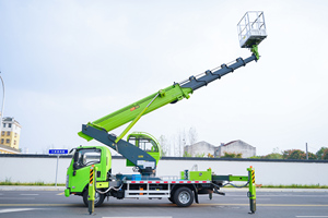 7 Sections Boom 38m Aerial Working Platform Truck with 360-Degree Manlift Rotating Aluminum Working Bucket - Product Image 6