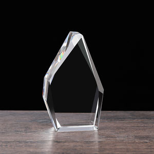 Marco de Fotos de Cristal Transparente Moderno y Sencillo, con Grabado Láser 2D/3D, Fotos Interiores, Recuerdos de Boda y Graduación - Product Image 1