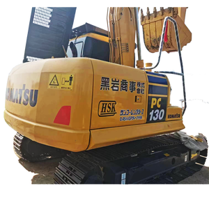 รถขุดตีนตะขาบ Komatsu PC130 13 ตัน มือสอง ใช้งานน้อย นำเข้าจากญี่ปุ่นแท้ พร้อมใบรับรอง CE สำหรับงานดินและงานก่อสร้าง - Product Image 1