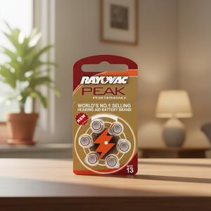 PAVOVAC, la Batería para Audífonos Más Vendida del Mundo, 4 Canales, 1.45V, 1 Año de Garantía, Todos los Tamaños, Zinc-Aire, Certificación CE, 6 Piezas/Paquete - Product Image 4