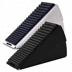 Adjustable Heavy Duty Anti-Collision Stainless Steel Decorative Door Stopper Large Wide Draft Stopper Non-Slip Safe Floor Gate - Product Image 3