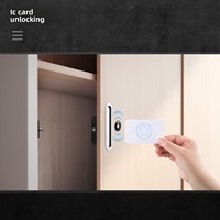 Serrure de tiroir invisible intelligente Tuya pour armoire de bureau, contrôle par application, sécurité renforcée pour dossiers - Vente en gros