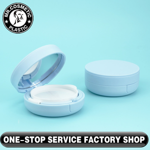 Conteneur de poudre en plastique recyclable 2 en 1 avec <span class=keywords><strong>bouton</strong></span>-poussoir personnalisé, 15 g, emballage pour fond de teint, crème <span class=keywords><strong>BB</strong></span>, coussinets, crème pour le visage - Product Image 2