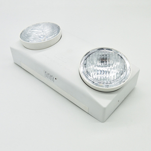 Lámpara DE EMERGENCIA LED, tablero de señal de salida de incendios, recargable, montado en la pared, 6W, luz de emergencia de doble punto - Product Image 4