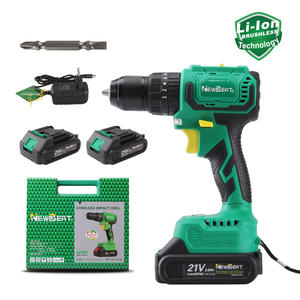 مثقاب لاسلكي متغير السرعة 21 فولت 3 في 1 بعزم دوران عالي بدون فرش مع مصدر طاقة بطارية قطر أقصى حفر 30 صى - Product Image 4