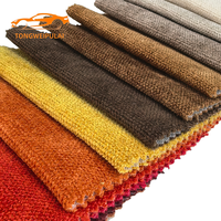 Kain Rajut 100% Poliester untuk Sofa, Gorden, Sarung Kursi - Sampel Gratis Tersedia, Tekstur Seperti Katun, Laminasi HDPE Sedang