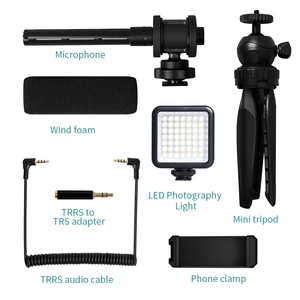 MAONO Caméra Micro <span class=keywords><strong>Canon</strong></span> avec LA Lumière LED est Allumée-caméra Pour Vlog Vidéo kit Micro - Product Image 4