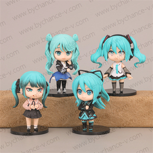 Figura Coleccionable de <span class=keywords><strong>Anime</strong></span> de Chicas Bailarinas Electrónicas, Juguete de Moda para Fanáticos del Otaku, Decoración de Escritorio, Regalo de Cumpleaños - Product Image 5