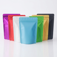 Sacs d'emballage personnalisés de luxe réutilisables pour bonbons en forme de champignon, sachets Mylar anti-odeur à motif de dessin animé 3,5G avec fermeture éclair