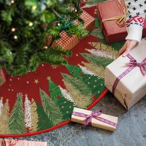 Jupe <span class=keywords><strong>de</strong></span> <span class=keywords><strong>sapin</strong></span> <span class=keywords><strong>de</strong></span> Noël rouge avec étoiles et flocons <span class=keywords><strong>de</strong></span> neige, 36 pouces, pour <span class=keywords><strong>sapin</strong></span> <span class=keywords><strong>de</strong></span> pin, <span class=keywords><strong>de</strong></span> <span class=keywords><strong>sapin</strong></span> d'Abriège, tapis <span class=keywords><strong>de</strong></span> décoration pour les fêtes d'hiver - Product Image 5