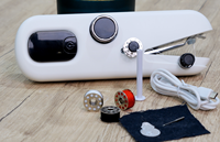 Nouvelle machine à coudre pratique rechargeable par USB de taille de voyage pour le bricolage