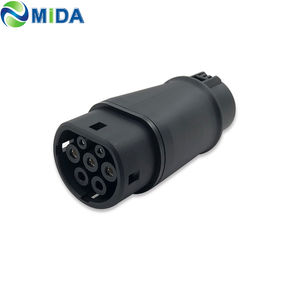 Adaptateur EV 32Amp SAE J1772 Plug Type 1 to Type 2 EV Male Socket EVSE Electric Vehicles Car Charger - Product Image 4