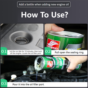 Haoshun H-1067 443ml dầu điều trị-lạnh bắt đầu bảo vệ Lắc mặc giảm dịch vụ động cơ cuộc sống mở rộng 3 năm tất cả các động cơ - Product Image 4