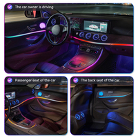 Lampe d'éclairage automobile pour Mercedes-Benz Classe E W213, éclairage d'ambiance intérieur, éclairage d'ambiance automobile