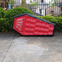 Piscine en forme de cercueil gonflable, personnalisée, pour adultes et enfants, bateau, natation, Halloween,