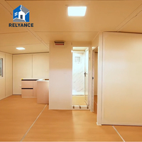 Kit de maisonnette à toit plat extensible RELYANCE - Design moderne, livraison rapide, stable et sûr, garage inclus, utilisation pour les vacances/le bureau, garantie 3 ans