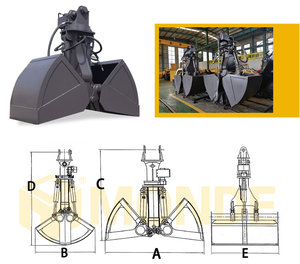 <span class=keywords><strong>Bucket</strong></span> Cangkang Kerang untuk Excavator dan Loader/Gigi <span class=keywords><strong>Bucket</strong></span> Cangkang Kerang Buatan China dengan Garansi Ekstra Panjang - Product Image 5
