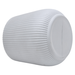 Vase de sol contemporain Fleid - Polyéthylène léger et durable, écologique, réutilisable, résistant à la décoloration, incassable, à large ouverture - Product Image 4