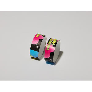 สายรัดข้อมือ AnyWristband แบบเต็มสี ทำจากวัสดุ TYVEK ขนาด 25 มม. (1 นิ้ว) สายรัดข้อมือรักษ์โลกสำหรับงานอีเว้นท์ - Product Image 1