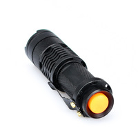 Lampe torche LED rechargeable solaire portable pour la randonnée, le camping et les sports multiples - Éclairage extérieur lumineux