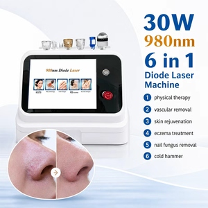 Máquina de Depilación Láser de Diodo 6 en 1 de 30W 980nm, Rejuvenecimiento de la Piel, Equipo de Fisioterapia para Eczema y Hongos en las Uñas - Product Image 3