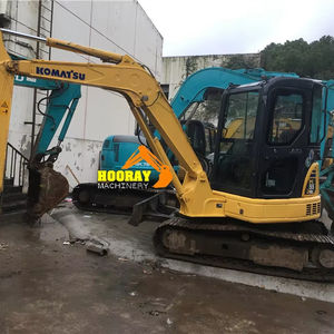 Mini-excavatrice sur chenilles Komatsu PC55mr d'occasion du Japon, 5,5 tonnes, avec moteur Komatsu certifié EPA - Product Image 1