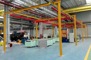 Cần Cẩu Cầu Đứng Miễn Phí Hỗ Trợ Sàn Chịu Lực Thấp 500Kg 1000Kg Với Thao Tác Thủ Công Để Bán - Product Image 4