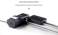 Fournisseur d'usine : Guides linéaires GT45 en aluminium, module linéaire silencieux haute vitesse à mouvement personnalisé pour équipement d'automatisation