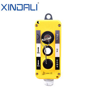 XDL10-EPBG3 Télécommande suspendue électronique 3 boutons IP65 étanche en métal 220V pour station de commande de hayon élévateur de camion