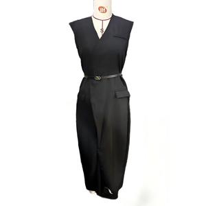 Annshine Fashion Foreign Trade 2026 Elegante Abito da Lavoro Senza Maniche con Lacci in Tinta Unita <span class=keywords><strong>di</strong></span> Alta Gamma - Product Image 5