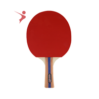 Raquette de tennis de table personnalisée 3 étoiles, batte de ping-pong à 7 plis, pagaie Tenins de table peut être personnalisée Style de poignée et couleur Bienvenue OEM