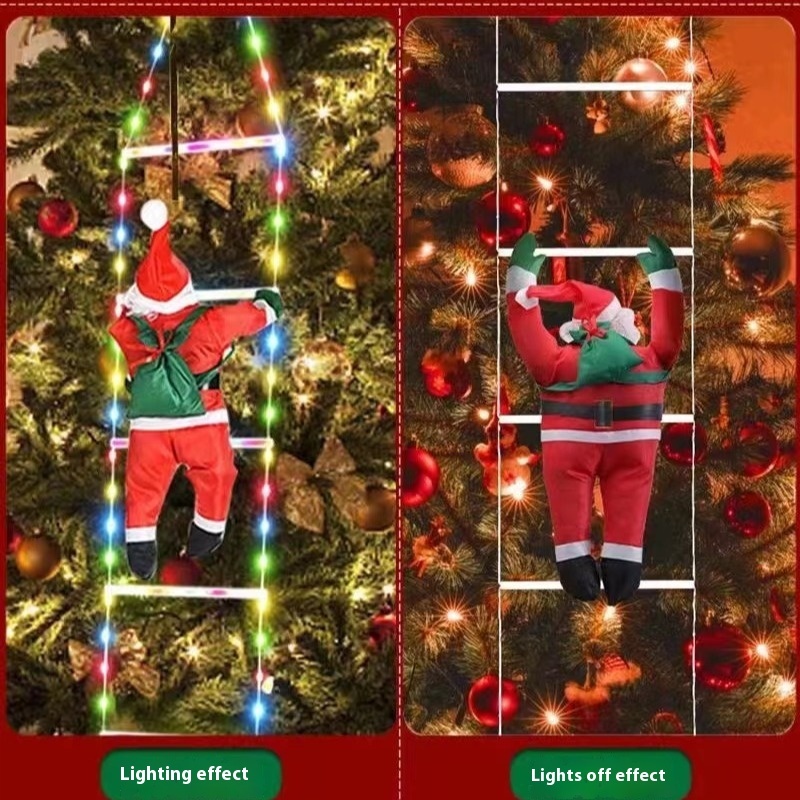 IP67 Santa Claus LED Christmas Window Decoration Tube Light New Plastic Material Decorative Lighting · image 4