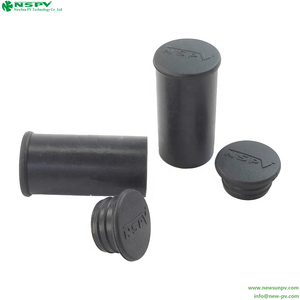 Venta superior NSPV Solar Connector Dust Cover (EPDM Insulation Black) para conectores PV 4,0/EVO-Sistema fotovoltaico duradero - Product Image 5