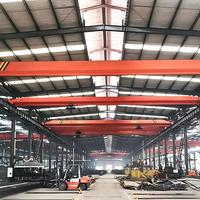 Expédition Rapide : Solution de Pont Roulant Monopoutre de 3 Tonnes avec Palan Électrique pour la Manutention en Atelier de Production Industrielle
