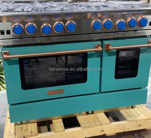 Cuisinière encastrable sur mesure 4 feux gaz 2 fours grande capacité pour usage domestique MOQ 20 pièces. Hs6660 Gaz Autonome - Product Image 6