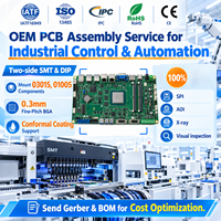 Layanan Perakitan PCBA Industri Cepat Satu Atap OEM Manufaktur PCB (Printed Circuit Board) Elektronik Cina