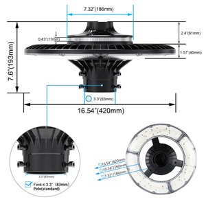 Luces LED para Caminos, Exteriores, Impermeables IP65, Ángulo de Haz de 360°, Luces de Jardín Eficientes para Patio, Paisaje y Caminos - Product Image 6