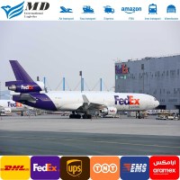 Envío aéreo rápido DHL FEDEX UPS freight forwarder enviar mercancías desde China a su puerta entrega