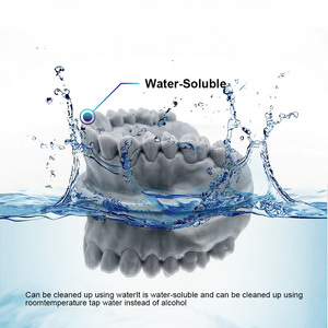 Résine dentaire pour impression 3D 405nm, lavable à l'eau, pour la fabrication d'aligneurs, compatible avec <span class=keywords><strong>Epax</strong></span>, Phrozen, etc. - Product Image 6