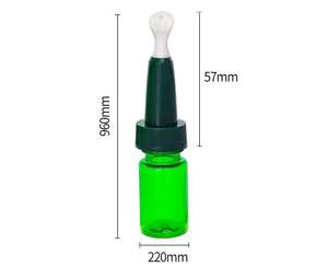 ขวดพ<span class=keywords><strong>ล</strong></span>าสติกสำหรับใส่น้ำมันเพื่อการดูแลหนังศีรษะพร้อมเครื่อง<span class=keywords><strong>นวด</strong></span>ขวดน้ำมันเพื่อการเจริญเติบโตของเส้นผมใหม่6.5มล. - Product Image 5