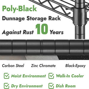 6 livelli sistemi di scaffalatura di stoccaggio scaffali da Garage per uso industriale ospedale forniture da cucina all'ingrosso - Product Image 5